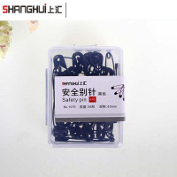 上汇 安全别针 1079 45mm 黑色(盒装) 36只/盒 单盒装