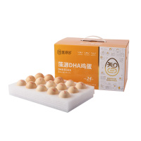 智蛋哆哆 藻源DHA鸡蛋 30枚礼盒装儿童宝宝鸡蛋含DHA宝宝食用新鲜鸡蛋