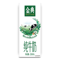 伊利 金典纯牛奶250ml*12盒/箱