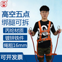 安惠(ANHUI) 攀登安全带全身式安全防护悬挂五点式高空安全带 高空04 2m