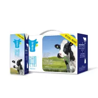 苏宁宜品自营三点三纯牛奶礼盒装250ml*12