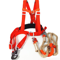 安惠(ANHUI) 半身电工安全带单保险双保险电工安全带W-Y安全带 电工07