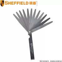 钢盾(SHEFFIELD) 14片塞尺 S070014 (0.05-1mm)