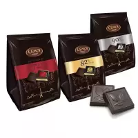 赛梦90%迷你黑巧克力125g/袋