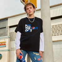 Pepsi/百事 男女同款休闲时尚潮流宽松短款T恤 BST-2123