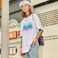 Pepsi/百事 男女同款休闲时尚潮流宽松短款T恤 BST-2128
