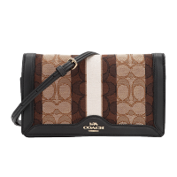 COACH 奢侈品 女士白色皮质单肩斜挎链条包2561 IMCHK