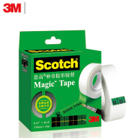 3M 思高神奇隐形胶带 810-QH10 19mm*10m 白色 单包装