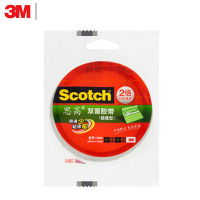 3M 思高双面棉纸胶带 200C-18 18mm*10y 白色 单卷装