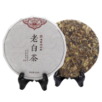 滇香阁7年+福鼎白茶老白茶300g茶饼正品保证可溯源地理标志产品