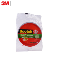 3M 思高双面棉纸胶带 200C-12 12mm*10y 白色 单卷装