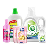 威露士 衣物洗护套装(洗衣液1L+彩漂600ml+除菌液1.3L+柔顺剂500g*2+内衣净300ml) ZH044-3