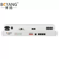 博扬(BOYANG)BY-8E1-2E PCM电话语音复用设备光端机 E1转8路电话+2路以太网 机架式 1对价