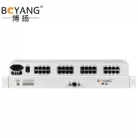 博扬(BOYANG)PCM电话语音复用设备 E1转20路电话+10路磁石 机架式 1对价 BY-E1-20P10H