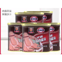 梅林(MALING) 梅林火锅午餐肉罐头猪肉肠味340g*24罐/件