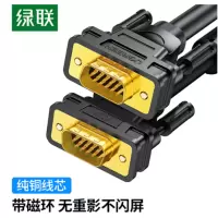 绿联(Ugreen)11631工程级VGA线缆 台式主机笔记本电脑接显示器投影仪高清视频转接线3+6铜芯3米 连接线