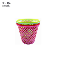 庞氏塑料垃圾篓(混色)270*270mm N.803