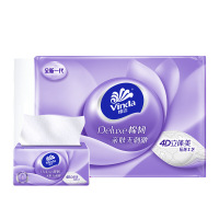 维达(Vinda) V2885B 生活用纸 棉韧抽取式面巾纸10包*3层110抽 S码10包/提 (SL) 单位:提
