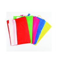 安赛瑞(SAFEWARE)定制多色图文彩旗(100面装)60×90cm 塔夫绸 红黄蓝绿粉 YX