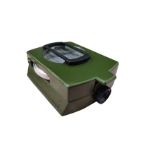 安赛瑞(SAFEWARE)多功能指南针 锌合金+ABS 军绿色 9×6.5cm 一个装 YX