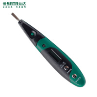 宝工世达(SATA) 家用测电笔双色带照明灯数显测电笔 62602