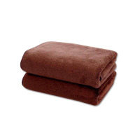 安赛瑞(SAFEWARE)业务用纤维毛巾(10条装)棕色 30×70cm 80%涤纶+20%锦纶 YX