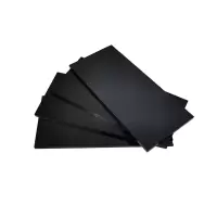 安赛瑞(SAFEWARE)电焊面罩护目镜片(100片装)8号 黑色 50×108mm 厚2mm PC材质 YX