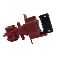 安赛瑞(SAFEWARE)万用蝶阀锁具 尼龙材质 红色 YX