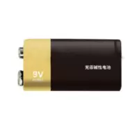 得力 6LR61 9V碱性电池 1粒/卡