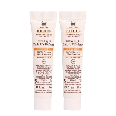 科颜氏Kiehl's柔润防晒隔离乳10ml*2SPF50++++