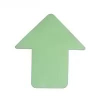 安赛瑞(SAFEWARE)自发光箭头标识贴(20片装)76×70mm 蓄光自发光 耐磨地贴保护膜 YX