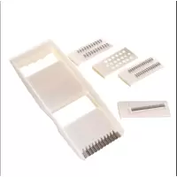 绘众 切片器 厨房切菜器多功能切片器手动刨丝器刮丝擦子神器4件套 (SL)单位:套