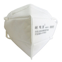 耐呗斯 折叠头带无阀防尘口罩 NBS9502 30只/盒