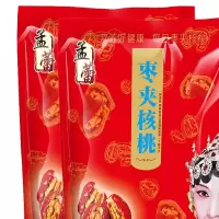 孟蕾 枣夹核桃新疆特产和田玉枣休闲零食大礼包 枣夹核桃B 1000g