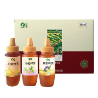 中粮山萃吉祥三宝蜂蜜组合750g