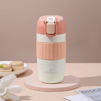 蕉下(bananaunder) 宠爱双饮杯-400ml-焦糖粉-cab-16