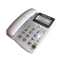 中诺(CHINO-E) C289 电显示电话机办公座机 白色