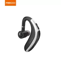 Recci锐思佐罗REP-W12挂耳式单耳耳机蓝牙5.0无线耳机商务耳机音乐耳机长续航 黑色