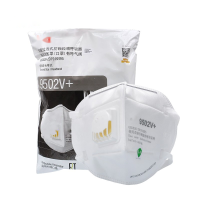 3M 口罩KN95 防雾霾飞沫PM2.5 带呼吸阀/个(BY)