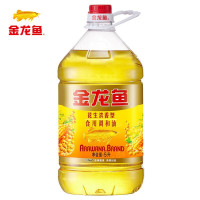 金龙鱼 花生浓香型植物调和油5L桶装 烹饪烘培炒菜油 食用油 花生调和油