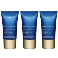 [专柜小样]娇韵诗(Clarine)青春赋活晚间霜15ML*3(清爽型)