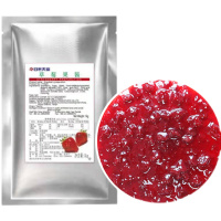 果酱草莓酱袋装刨冰酱圣代冰淇淋酱多种口味