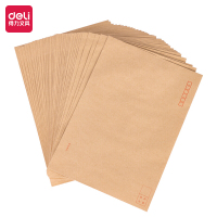 得力(deli) 40张9号A4牛皮纸大信封 25201 信封