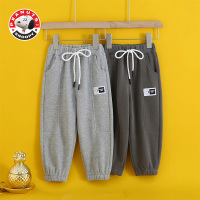 史努比(SNOOPY)男童裤子春季儿童休闲长裤宝宝灯笼裤2022春秋款运动卫裤AG079
