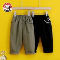 史努比(SNOOPY)男童工装裤儿童裤子春秋款洋气男孩长裤休闲宽松2022新款童装AG090