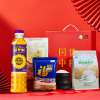 中粮福临门米面油礼盒E1