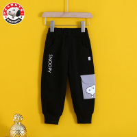 史努比(SNOOPY)童装儿童宽松休闲裤2022年春款宝宝长款休闲工装裤裤AG054
