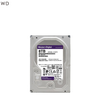 西部数据(WD)紫盘 8TB SATA 3.5英寸 监控机械硬盘