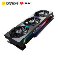 微星(MSI)超龙 GeForce RTX 3080 SUPRIM X 12G LHR 超旗舰 电竞游戏设计智能学习电脑独立显卡