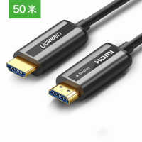 绿联(Ugreen) 50219 HD132 HDMI光纤线2.0版 4K60Hz锌合金光纤线 50米